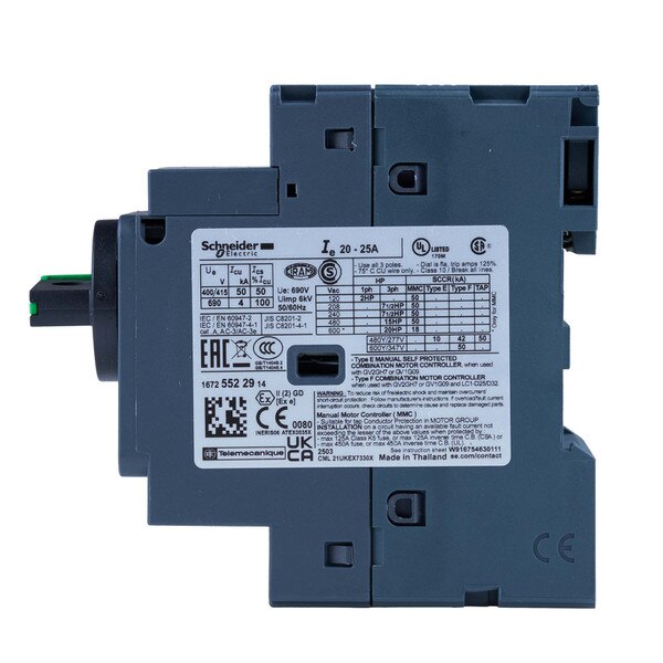 20 to 25 amp circuit breaker